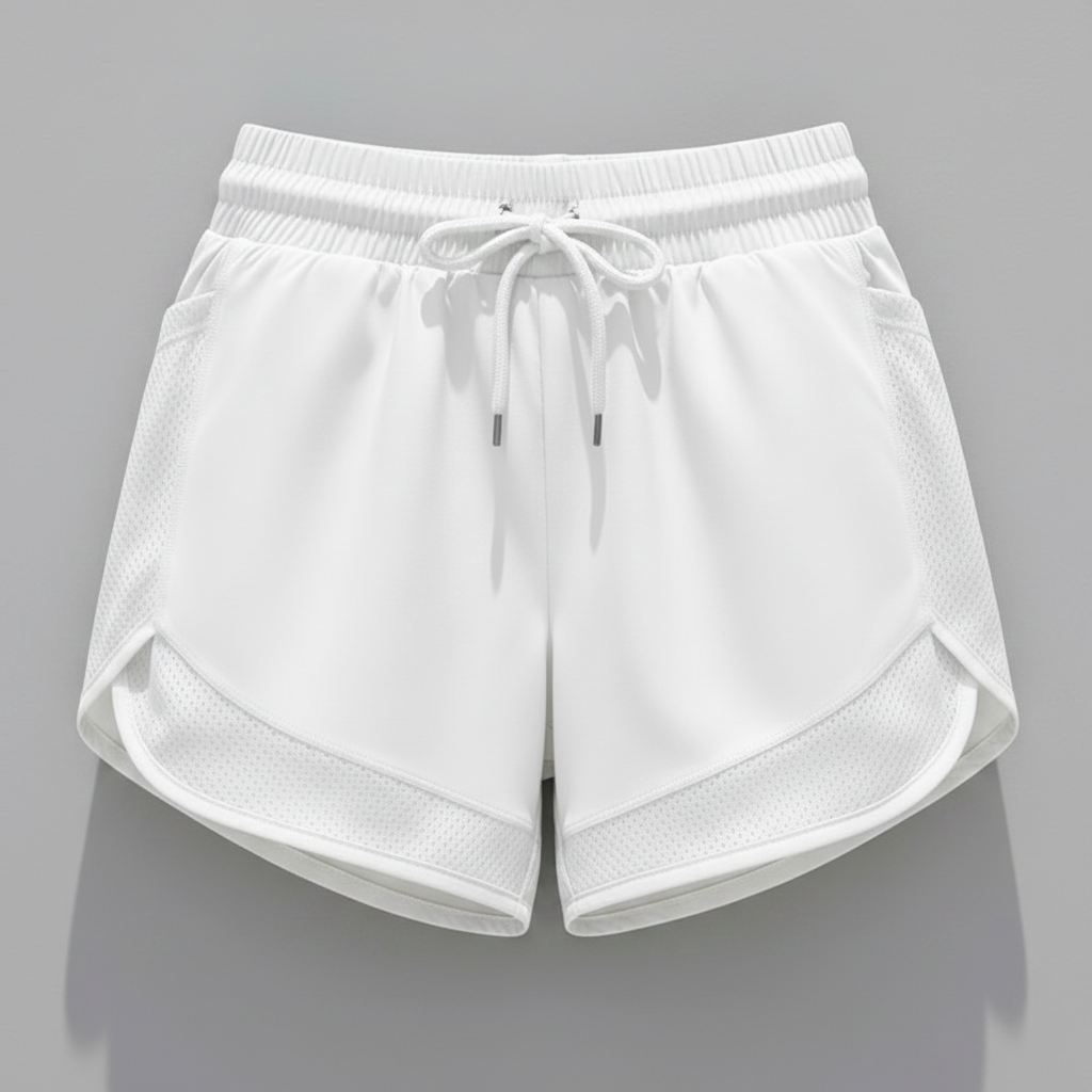 Fitness Shorts Mira | Shorts Femininos de Alta Cintura e Secagem Rápida