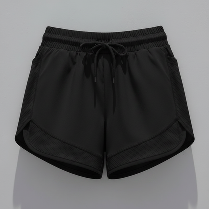 Fitness Shorts Mira | Shorts Femininos de Alta Cintura e Secagem Rápida