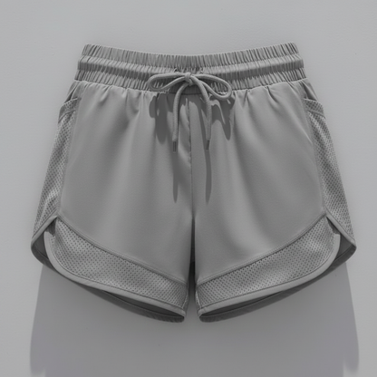 Fitness Shorts Mira | Shorts Femininos de Alta Cintura e Secagem Rápida