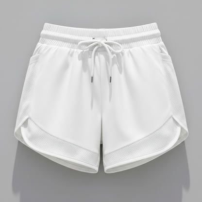 Fitness Shorts Mira | Shorts Femininos de Alta Cintura e Secagem Rápida