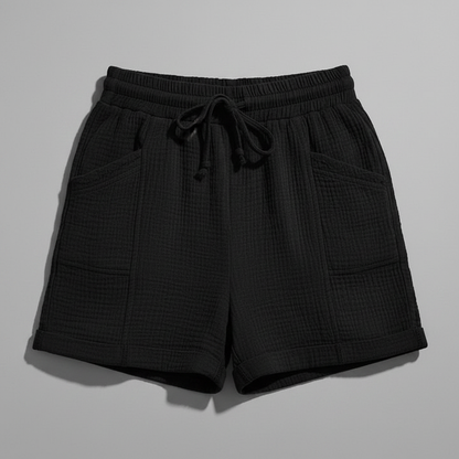 Short Feminino de Algodão Leve | Shorts de Verão Casuais