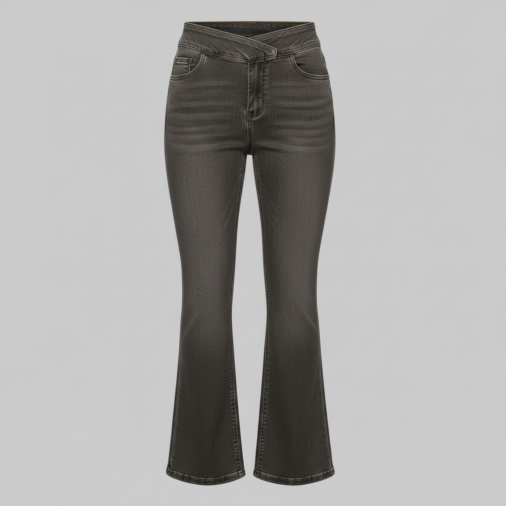 Helena | Calça Jeans Stretch Feminina com Cintura Alta