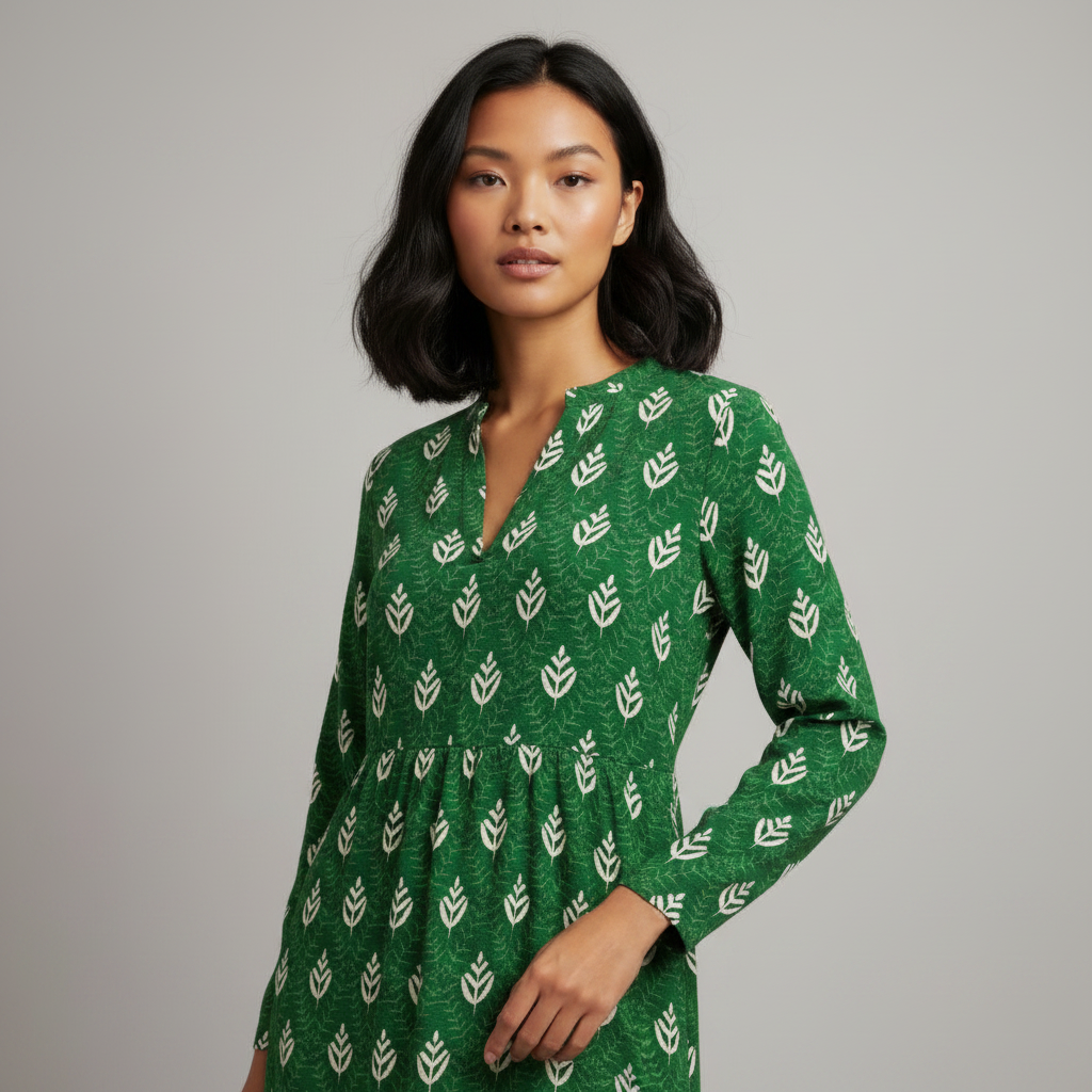 Vestido Maxi Feminino Verão com Estampa Geométrica